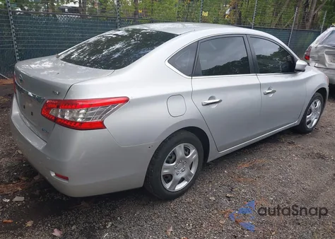 2014 Nissan Sentra Sv z USA, uszkodzony, nr VIN 3N1AB7AP6EY210279
